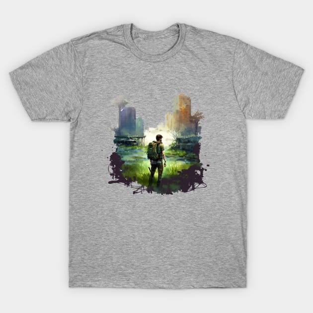 The Last of Us inspired design T-Shirt by Buff Geeks Art